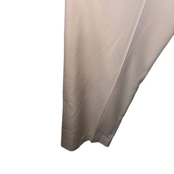 Harve Bernard Vintage Womens Trouser Pants Size 6 Peach High Rise Pleated Front - Picture 11 of 14